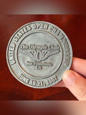 1987 US Open Golf Ball Marker